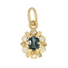 Vintage Sapphire Diamond Pendant 58 Facettes 21-595B