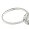 Bague 55 Bague Aigue-marine Diamants 58 Facettes 34801