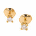 Earrings Puces Earrings Yellow gold diamond 58 Facettes 2382025CN