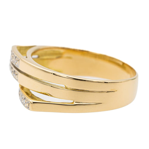 Bague 56 Bague Or jaune Diamant 58 Facettes 2711793CN