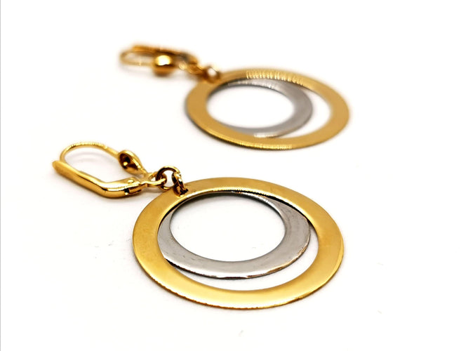 Boucles d'oreilles Boucles d'oreilles Pendants Or jaune 58 Facettes 1179551CD