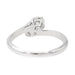Ring 51.5 Toi&Moi Ring White gold Diamond 58 Facettes 2560738CN