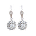 Earrings “FLOWER” GOLD & DIAMOND EARRINGS 58 Facettes BO/220124