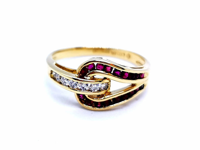 Bague 53 Bague Or jaune Rubis 58 Facettes 978896CN