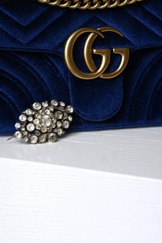 Broche pendentif pierres du Rhin 58 Facettes