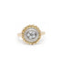 Bague 50 / Jaune et blanc / Or 750‰ Bague Or Et Diamants 58 Facettes 220604R