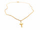 Collier Collier Croix Or jaune 58 Facettes 1636997CN