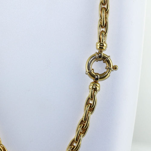 Collier Collier Or jaune en maille 58 Facettes