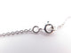 Collier collier pendentif diamant poire 0.73ct chaine or blanc 18k 58 Facettes 244437