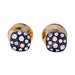 Puces Pomellato earrings, “Nudo”, two golds, brown diamonds. 58 Facettes 33225
