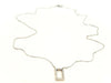 Collier Collier Graphique Or blanc Diamant 58 Facettes 579200RV