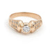 Ring 55 Ring Yellow gold Diamond 58 Facettes 1670280CN