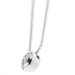 Collier Collier point lumineux avec diamant de 0,20 ct 58 Facettes 27120