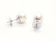Boucles d'oreilles Boucles d'oreilles Or blanc Perle 58 Facettes 06204CD
