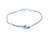 Bracelet Bracelet Gourmette Or blanc 58 Facettes 1021701CD