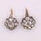 Boucles d'oreilles Dormeuses Napoléon III Diamants 58 Facettes