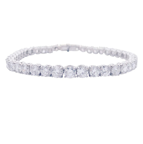 Bracelet Bracelet or blanc et diamants. 58 Facettes 32593
