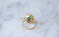 Ring Emerald marquise ring surrounded by diamonds 58 Facettes