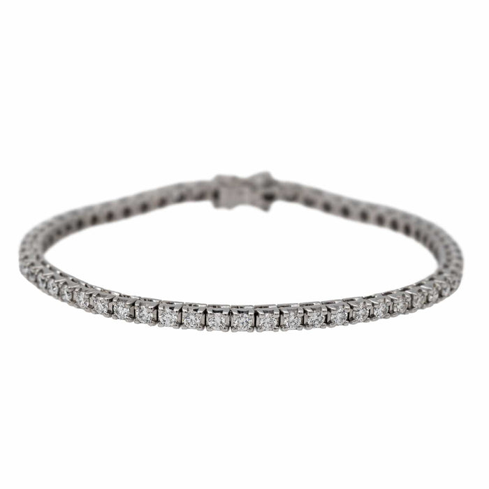 Bracelet Bracelet Tennis Or blanc Diamant 58 Facettes 2830635CN