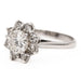 Bague 49.5 Bague Marguerite Or blanc Diamant 58 Facettes 2432009CN