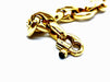 Necklace Coffee bean necklace Yellow gold Sapphire 58 Facettes 990281CD