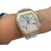 Watch Cartier watch, "Roadster" model in yellow gold and steel. 58 Facettes 31092