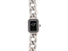 Vintage watch CHANEL premiere curb chain gm diamond quartz watch 58 Facettes 253634