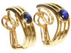 Boucheron earrings - sapphire cabochon ear clips 58 Facettes 17342-0280