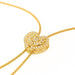 Necklace Heart Necklace Yellow gold 58 Facettes 1925764CN