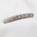 Bracelet Old bracelet with white gold feathers and diamonds 58 Facettes 23-083A