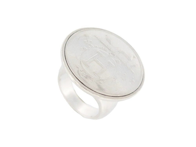 Bague Corail Strié et Argent Massif 925 Millième Bague Corail Strié et Argent Massif 925 Millième