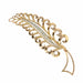 Broche Broche feuille d'or et diamants 58 Facettes 22-251