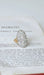 Bague 53 Bague marquise or jaune, diamants 58 Facettes