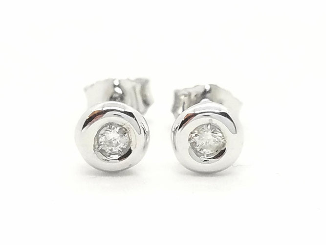 Boucles d'oreilles Boucles d'oreilles Or blanc Diamant 58 Facettes 579246RV