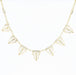 Necklace Gold filigree drapery necklace 58 Facettes 22-162