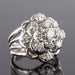 Bague 48 Bague rétro diamants fils d'or blanc Jean Eté 58 Facettes 20-319-48