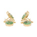 Boucles d'oreilles boucles d'oreilles or jaune Jade Jadéite 58 Facettes 2432029CN