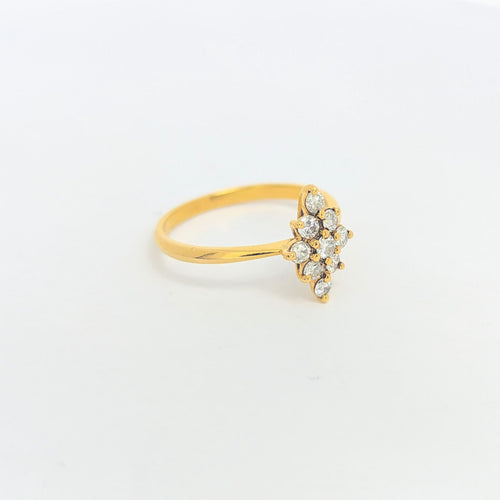 Bague Bague or jaune Diamants 58 Facettes 27308