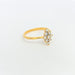 Ring Yellow gold ring Diamonds 58 Facettes 27308