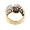 Bague 59 Bagues ruban 2 ors diamants 58 Facettes 14836
