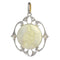 Pendentif Médaille Art Déco diamants Marie et l'enfant Jésus 58 Facettes 23191-0419