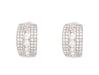 MESSIKA hoop earrings liz 18k white gold diamonds 1.7ct 58 Facettes 247651