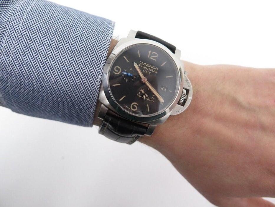 Montre montre PANERAI pam1321 luminor gmt power reserve 44 mm 58 Facettes 246748