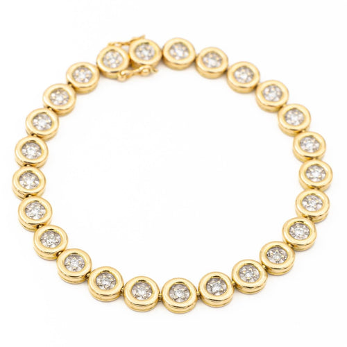 Bracelet Bracelet Ligne Or jaune Diamant 58 Facettes 2201512CN