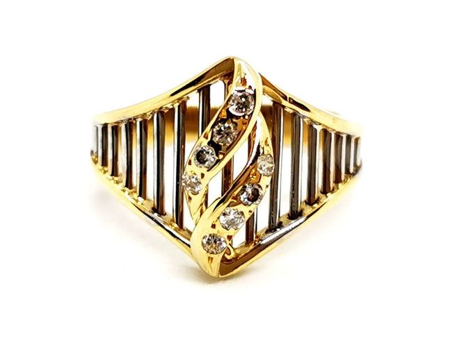 Bague 46 Bague Or jaune Diamant 58 Facettes 1161975CD