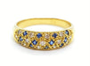 Ring 54 Yellow Gold Diamond Ring 58 Facettes 00562CN