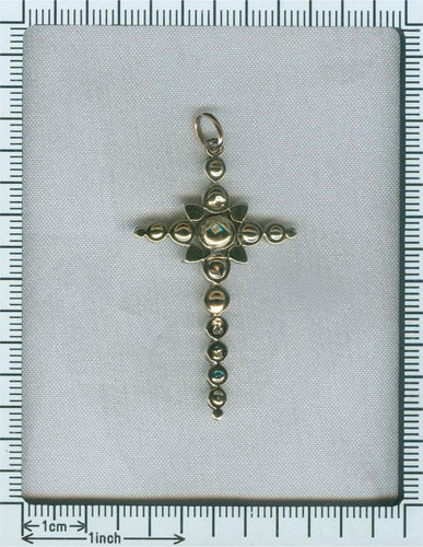 Pendentif Pendentif croix diamant 58 Facettes 14044-0064