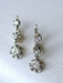 Boucles d'oreilles Dormeuses Art Deco platine et diamants 58 Facettes