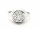 Bague 54 Bague Or blanc Diamant 58 Facettes 00779CN