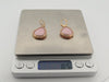 Earrings DJULA magic stones opal 18k rose gold diamonds 58 Facettes 256969